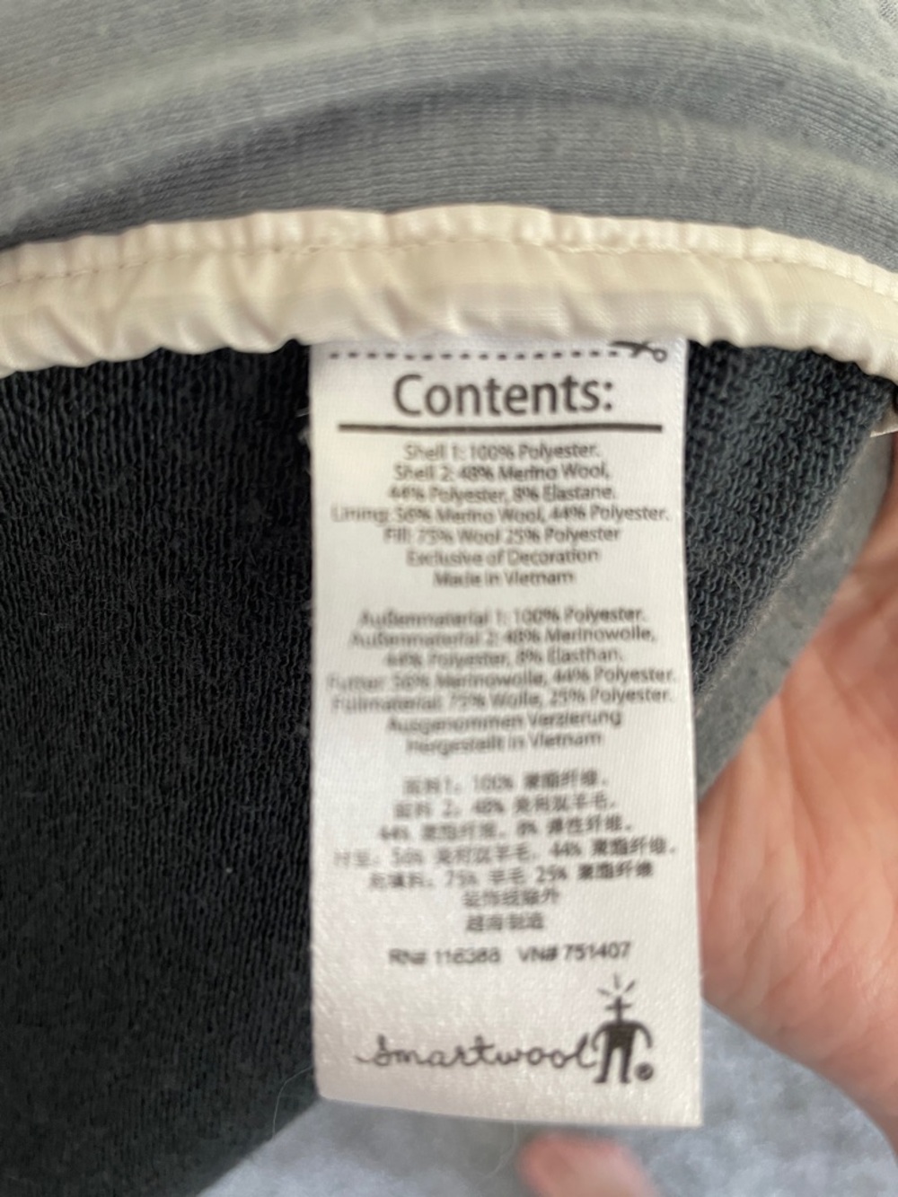 Smartwool Smartloft Double Propulsion Merino Wool Jacket Small - Picture 7 of 7